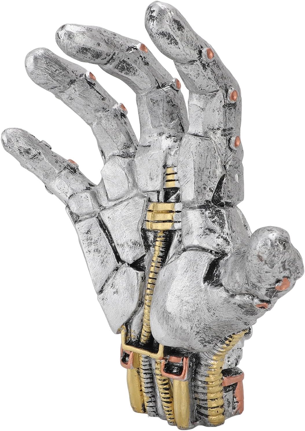 Creative Game Controller Wall Rack – Cyberpunk Robotic Arm Resin Shelf for Basketball, Football & Decor Storage