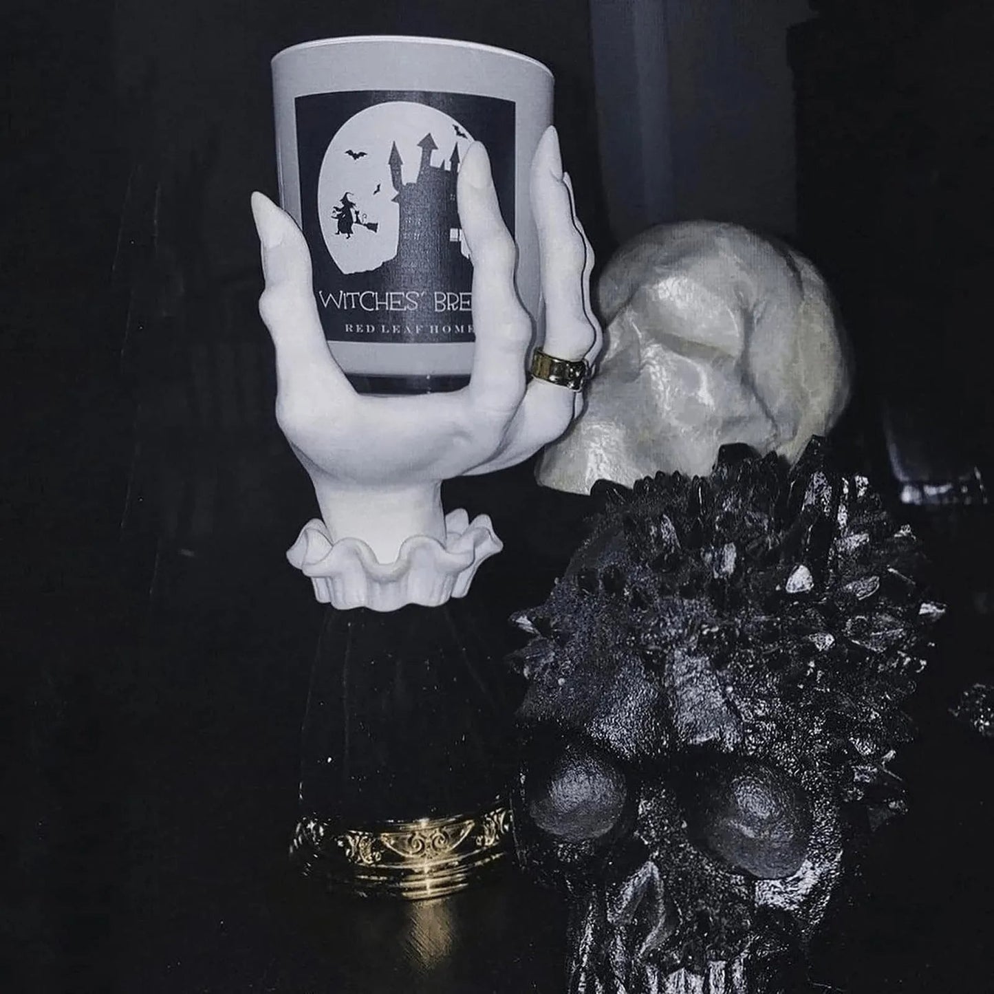 Halloween Witch Finger Horror Candle Holder - Witch Finger for Home Decor - Gear Elevation