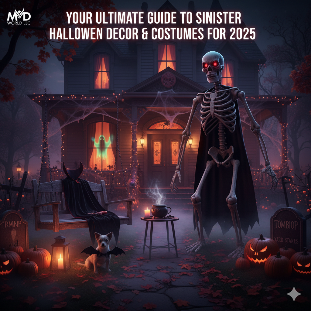 Your Ultimate Guide to Sinister Halloween Decor & Costumes for 2025