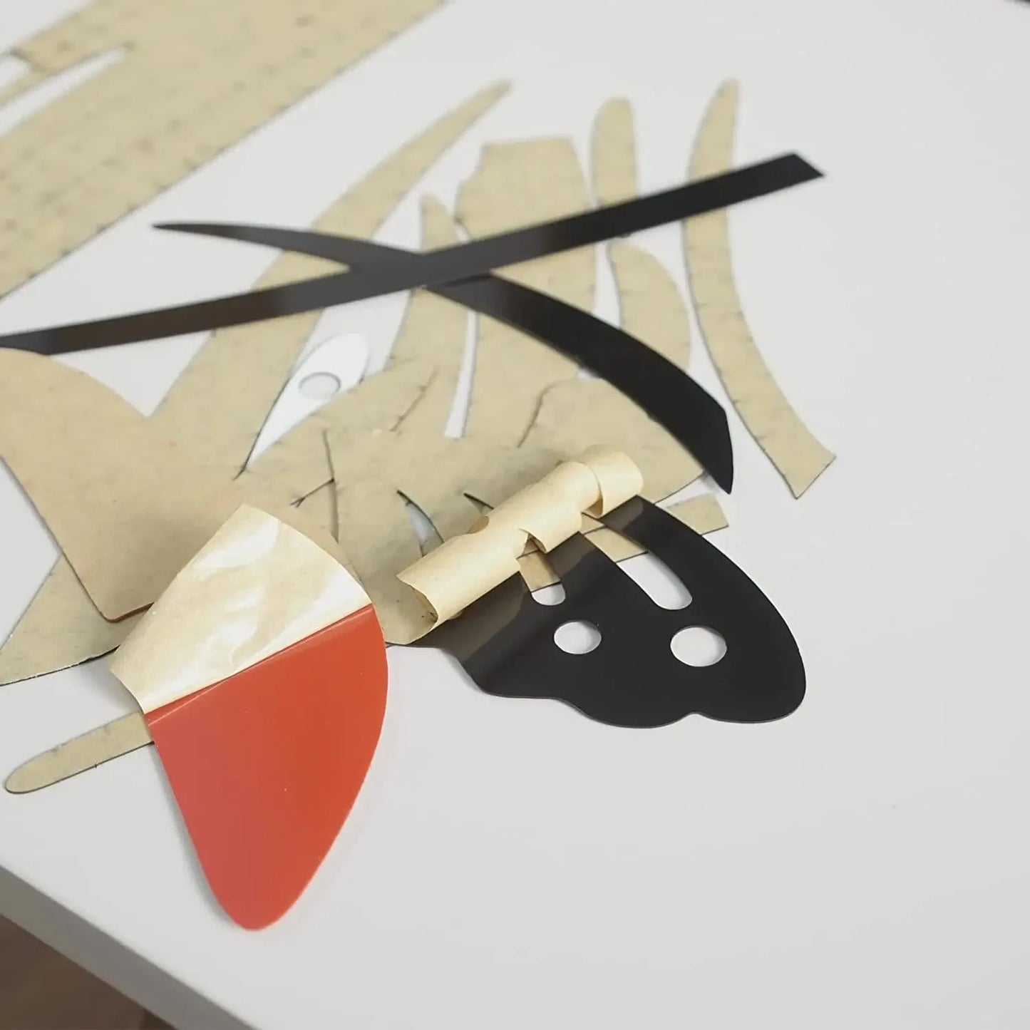 Butterfly Lily Mirror Wall Sticker – 3D DIY Floral Mural Decal for Bedroom, TV Background, and Elegant Living Room Décor Charm