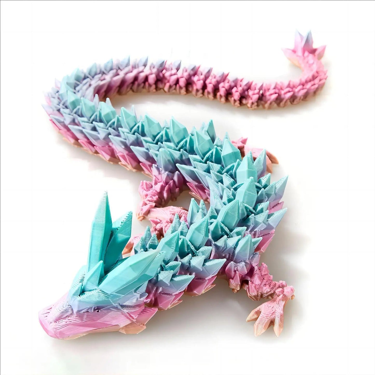 Printed Easter Crystal Dragon Egg – 3D Egg Toy for Enchanting Desktop Ornament, Easter Sculpture, and Magical Gift for Kids