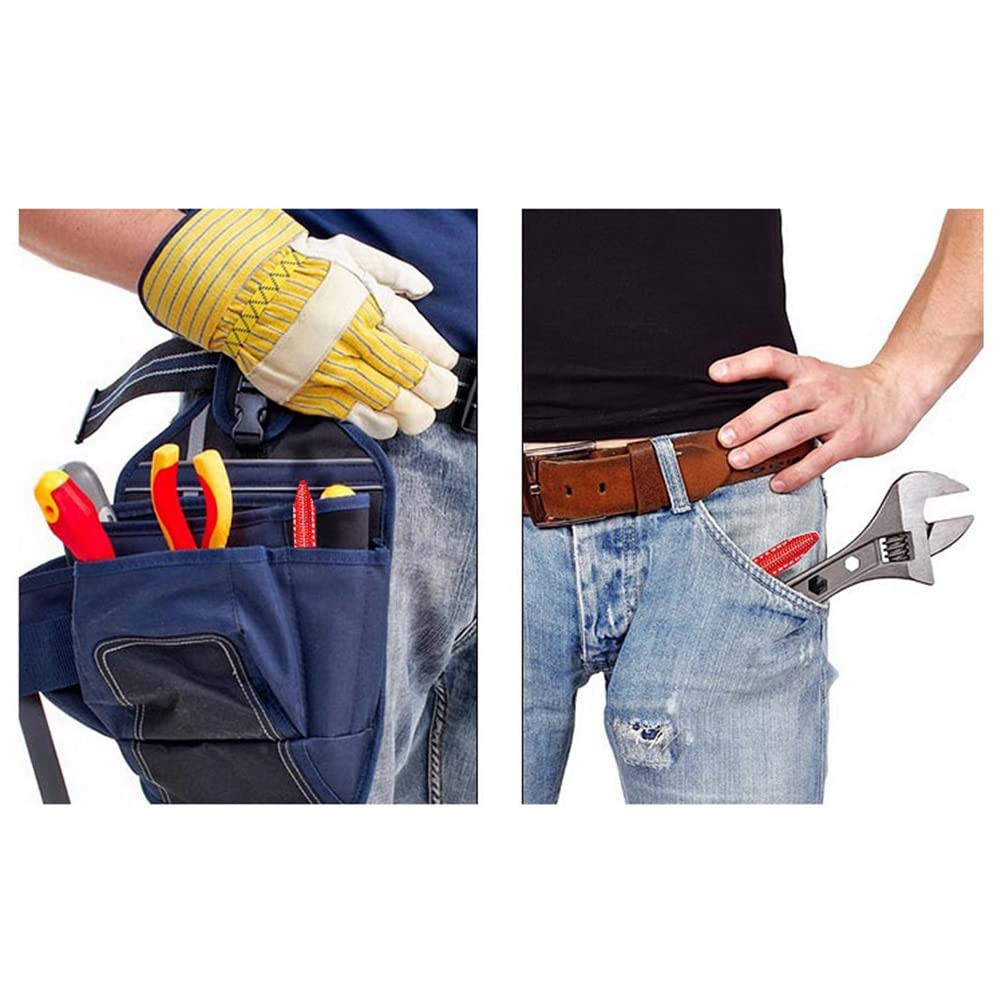 Woodworking Scribe Gauge & Compass – Multi-Function Circular Drawing Tool with Precision Hole Ruler for Accurate Carpentry Marking