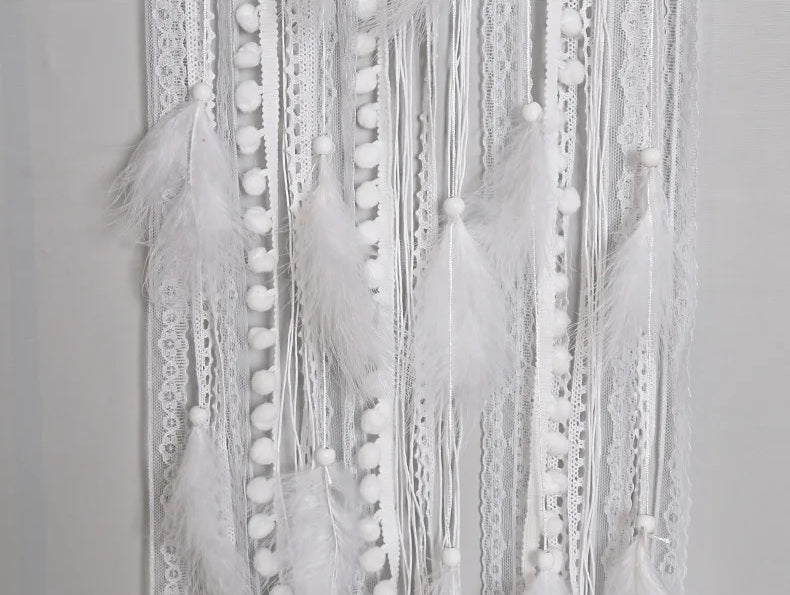 Nordic Dream Chaser Wind Chime – Adorable Children’s Room Décor for Girls, Inspires Imagination with Modern Scandinavian Charm