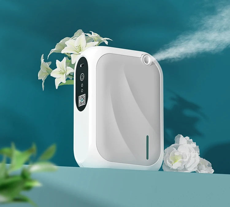 Aromatherapy Machine Fragrance Diffuser – Wall-Mounted Essential Oil Scent Booster for Hotel Lobbies, Malls, and Luxurious Home Spaces