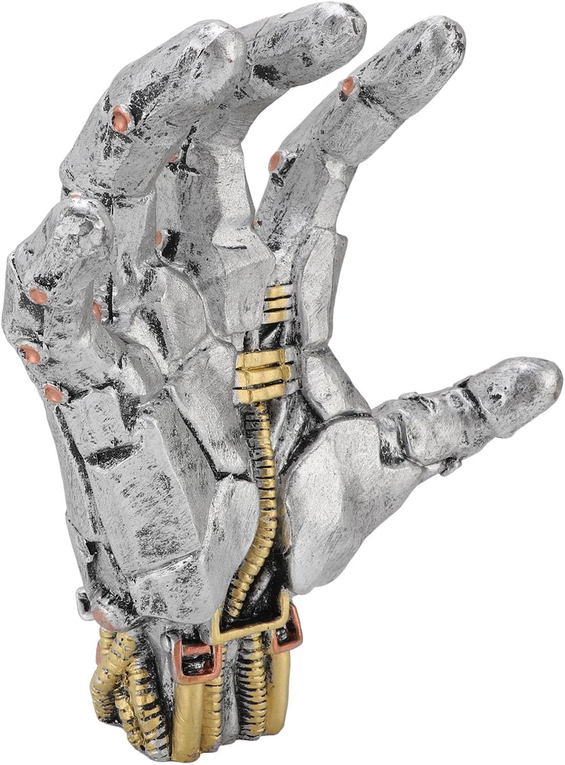 Creative Game Controller Wall Rack – Cyberpunk Robotic Arm Resin Shelf for Basketball, Football & Decor Storage