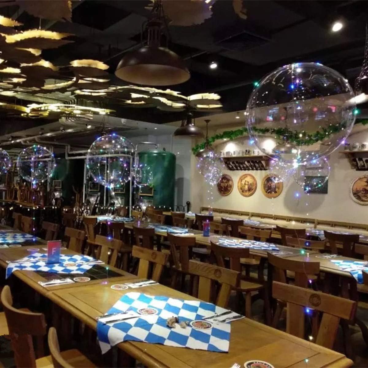 Halloween Balloon Set – Bat Stickers with Clear Bobo Balloons, Day of the Dead and Party Decorations