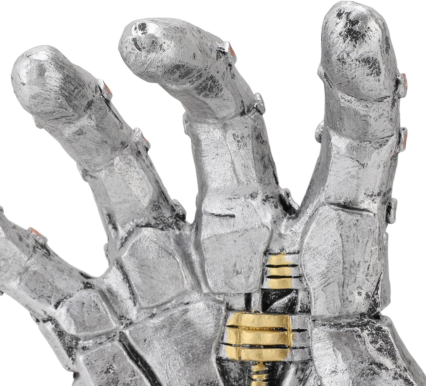 Creative Game Controller Wall Rack – Cyberpunk Robotic Arm Resin Shelf for Basketball, Football & Decor Storage