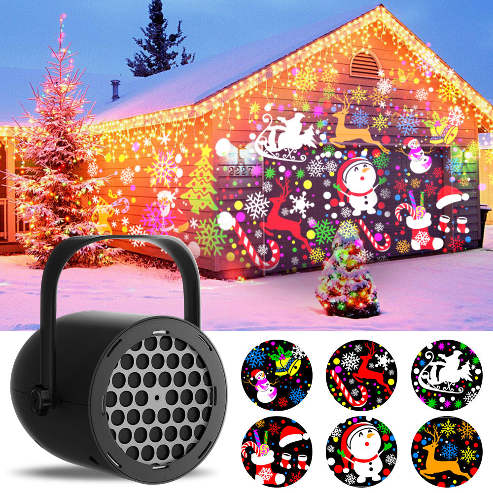 Halloween Pumpkin LED Projector – USB Powered Rotating Night Light with Snowflake Patterns for Holiday Parties and Room Decor