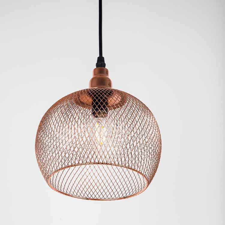 Nordic Modern Bird Cage Chandelier – Elegant Rose Gold Light Fixture for Dining Rooms, Living Rooms, Bars, and Walkways