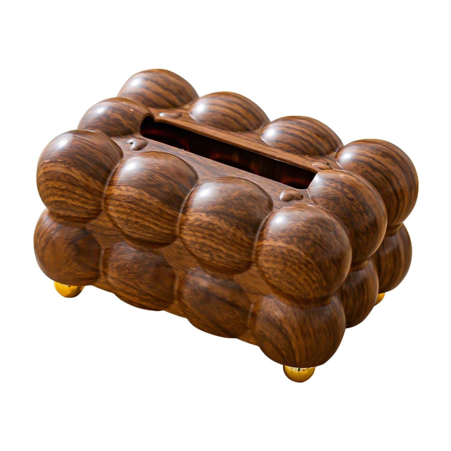 Ceramic Cloud Shaped Facial Tissue Holder – Non-Slip Tissue Box Cover and Dispenser for Living Room, Bathroom, and Kitchen Countertop