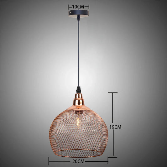 Nordic Modern Bird Cage Chandelier – Elegant Rose Gold Light Fixture for Dining Rooms, Living Rooms, Bars, and Walkways