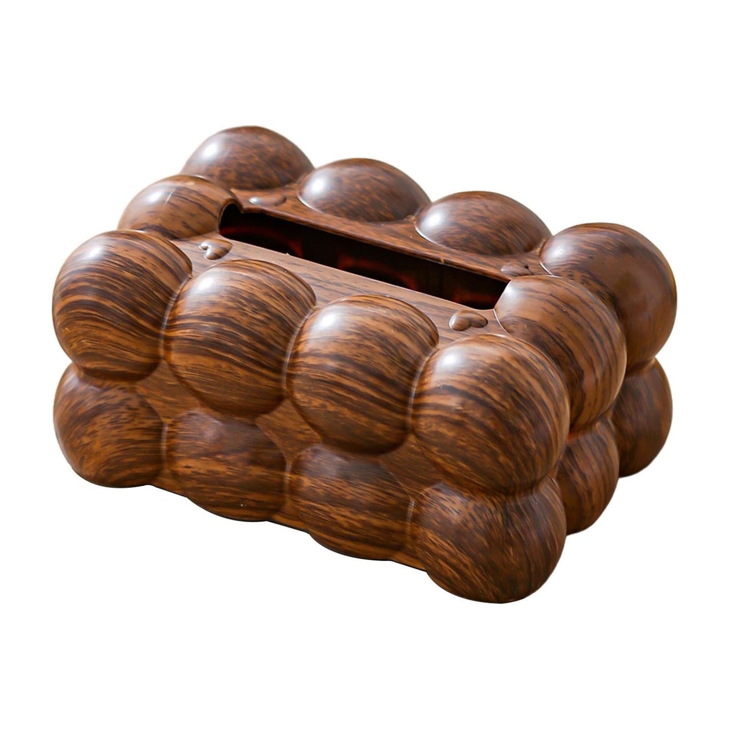 Ceramic Cloud Shaped Facial Tissue Holder – Non-Slip Tissue Box Cover and Dispenser for Living Room, Bathroom, and Kitchen Countertop