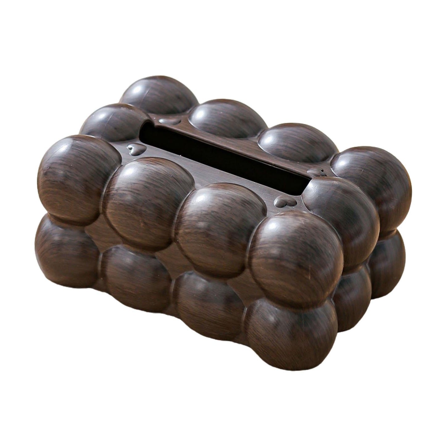 Ceramic Cloud Shaped Facial Tissue Holder – Non-Slip Tissue Box Cover and Dispenser for Living Room, Bathroom, and Kitchen Countertop