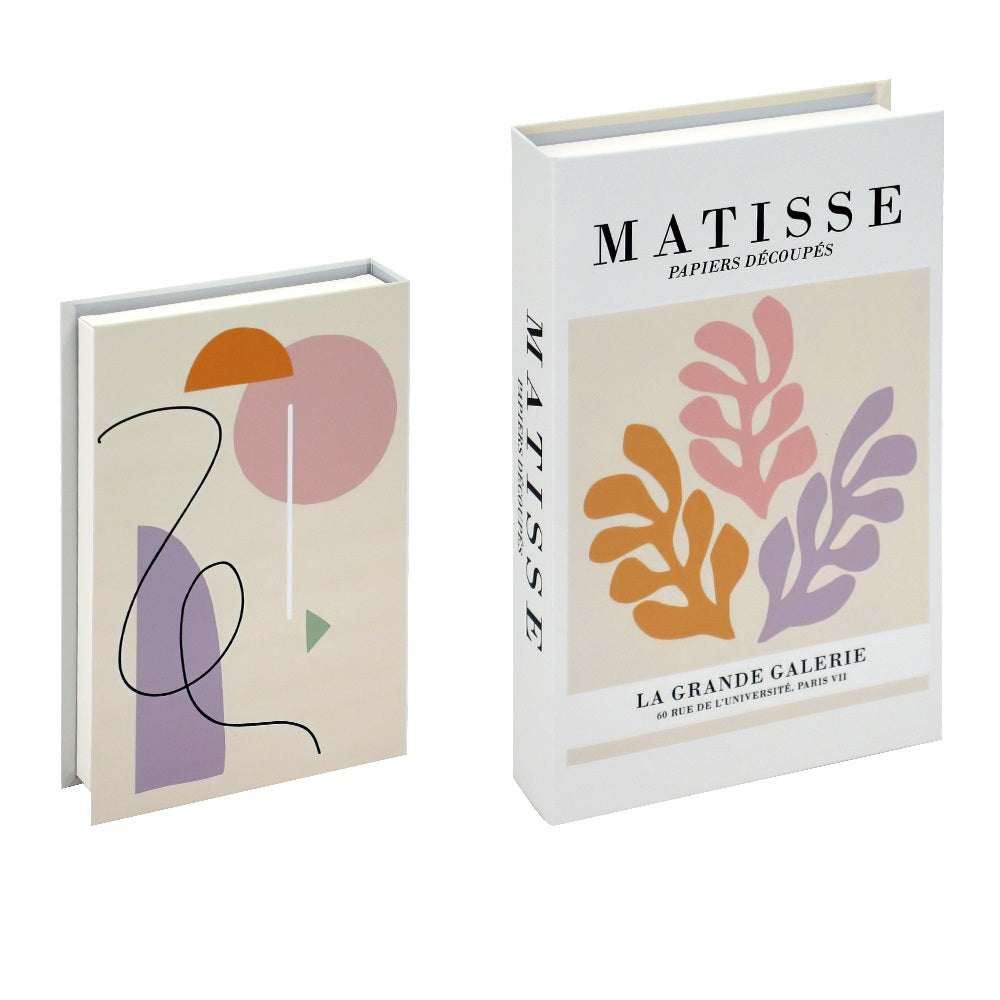 Luxury Decorative Fake Books – Modern Nordic Home Décor Props for Coffee Table and Living Room Styling