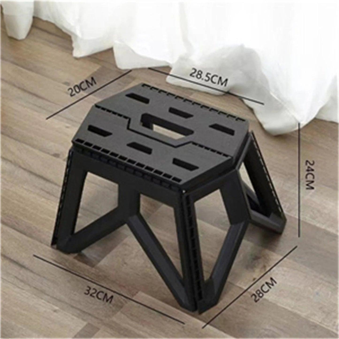 Compact Folding Outdoor Stool – High Load-Bearing Mini Chair for Camping, Beach, Hiking, Fishing, Lightweight Portable Seat Solution