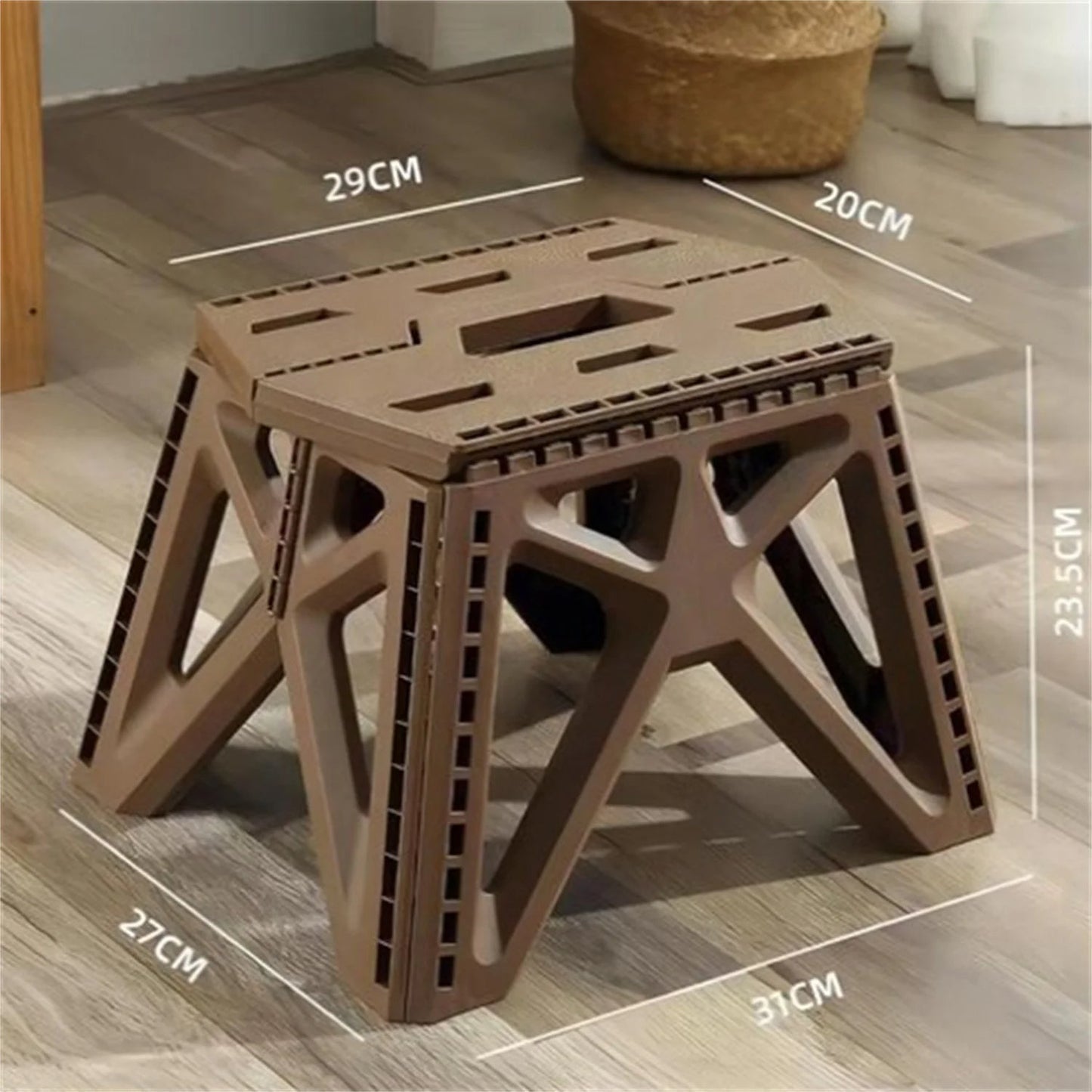 Compact Folding Outdoor Stool – High Load-Bearing Mini Chair for Camping, Beach, Hiking, Fishing, Lightweight Portable Seat Solution