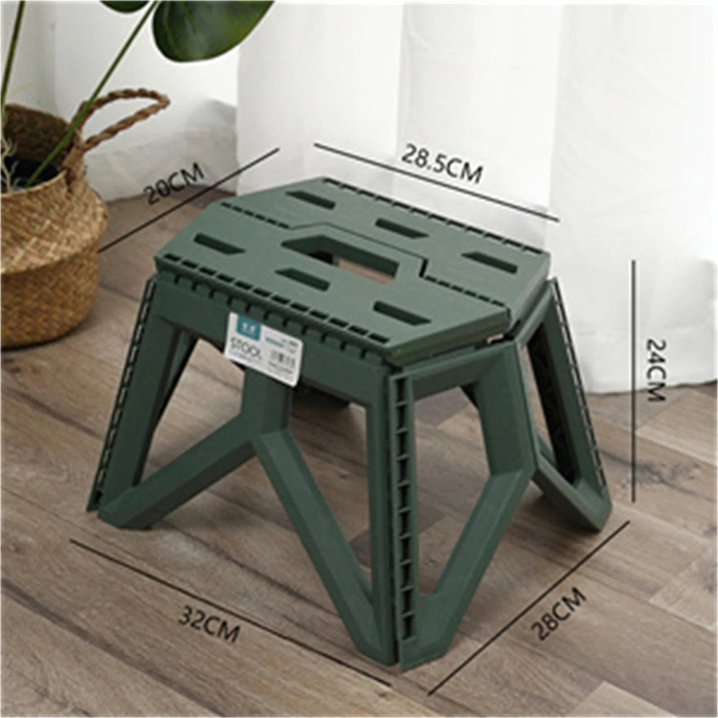 Compact Folding Outdoor Stool – High Load-Bearing Mini Chair for Camping, Beach, Hiking, Fishing, Lightweight Portable Seat Solution