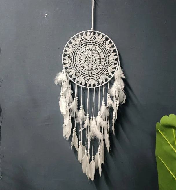 Nordic Dream Chaser Wind Chime – Adorable Children’s Room Décor for Girls, Inspires Imagination with Modern Scandinavian Charm