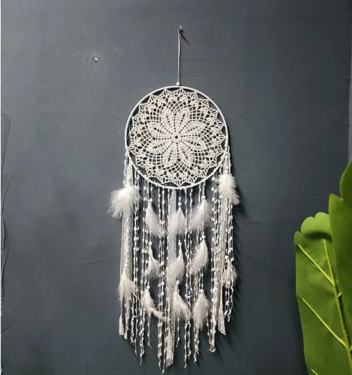Nordic Dream Chaser Wind Chime – Adorable Children’s Room Décor for Girls, Inspires Imagination with Modern Scandinavian Charm