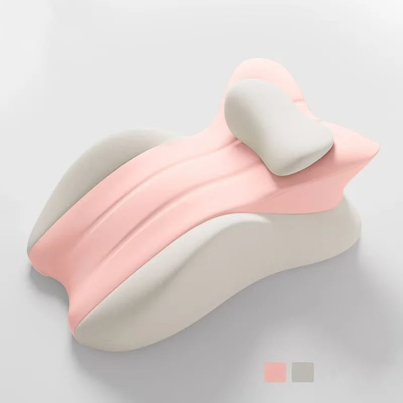 Bedridden Prone Sleeper Pillow - Memory Foam Support Cushion for Varicose Veins, Waist, Cervical Relief and Deep Full-Body Relaxation