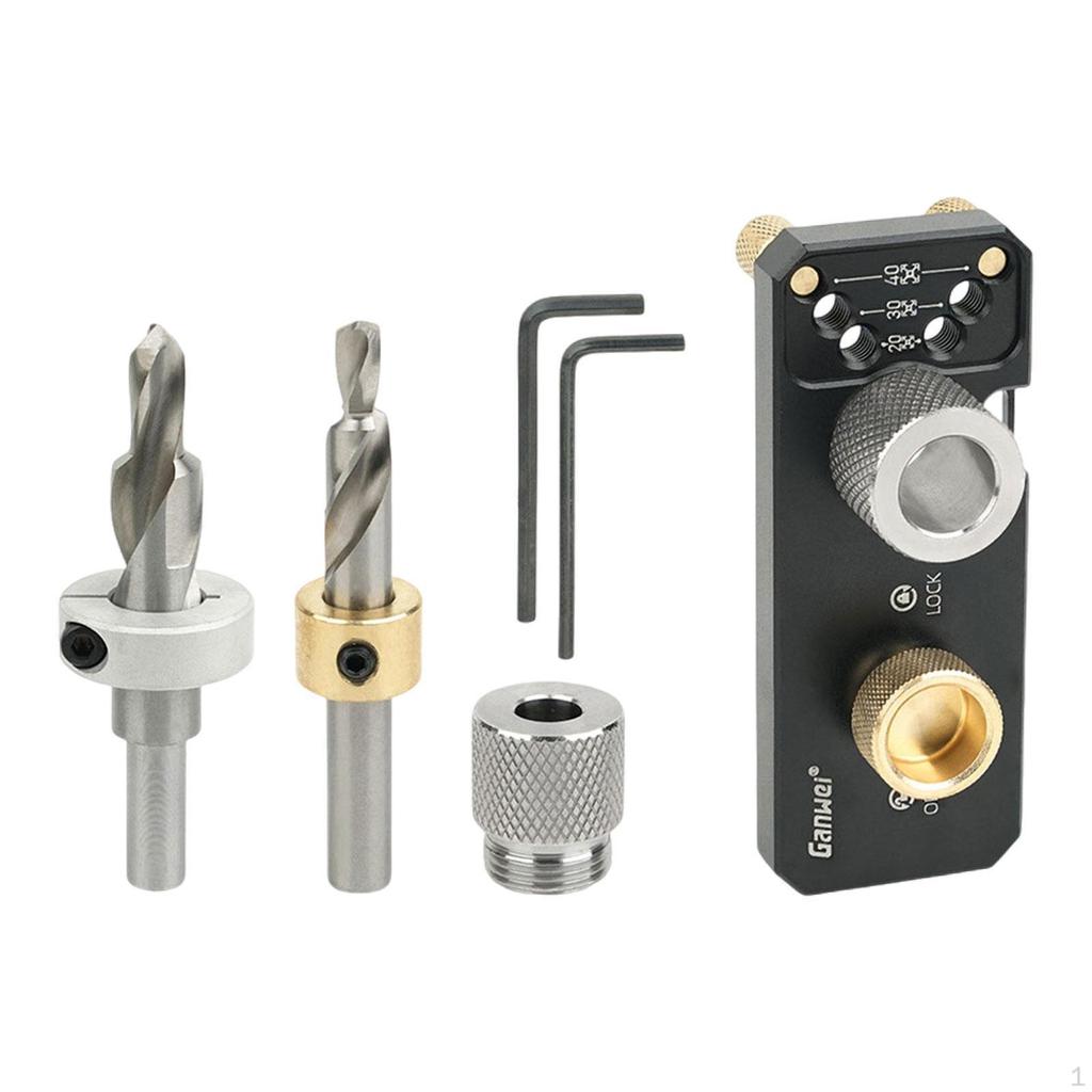 Aluminum Profile Punching Jig – Precision DIY Drilling Tool for 2020, 2040, 3030, 3060 Profiles with Accurate Positioning Support