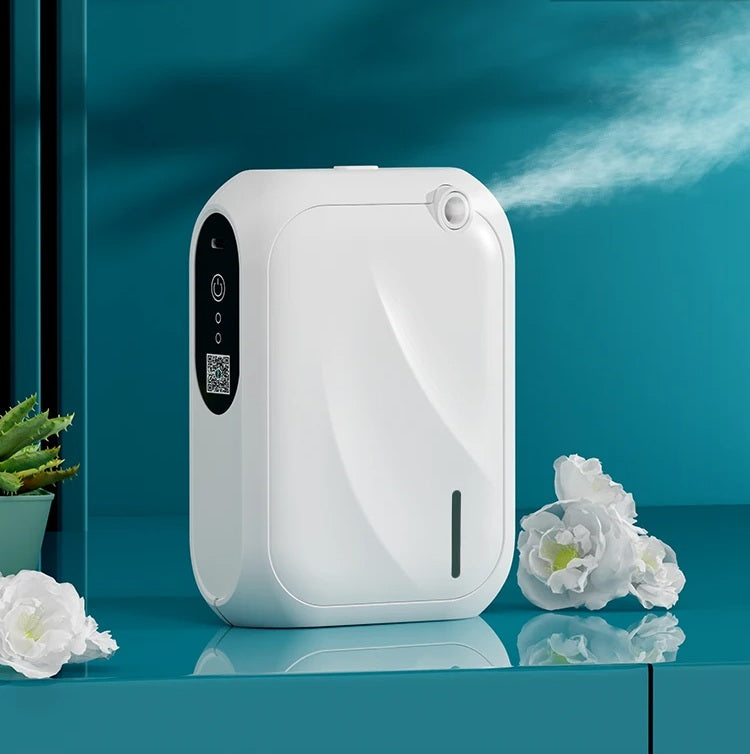 Aromatherapy Machine Fragrance Diffuser – Wall-Mounted Essential Oil Scent Booster for Hotel Lobbies, Malls, and Luxurious Home Spaces