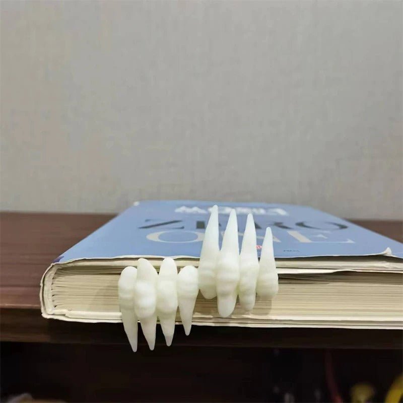 Devil's Hand Bookmark - Horror Bookmark for Interior Decoration, Gifts for Book Lovers - Gear Elevation