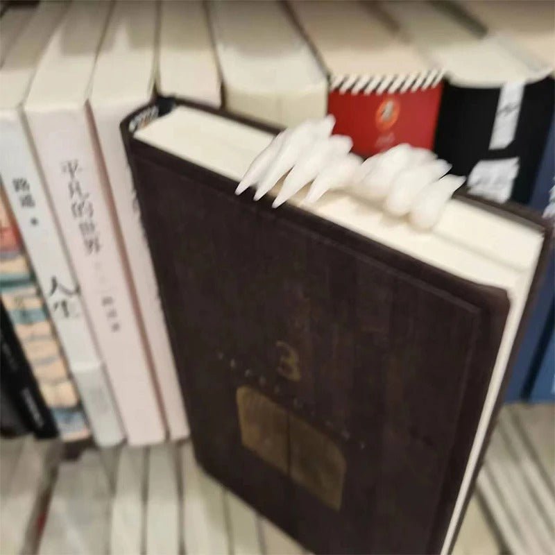 Devil's Hand Bookmark - Horror Bookmark for Interior Decoration, Gifts for Book Lovers - Gear Elevation