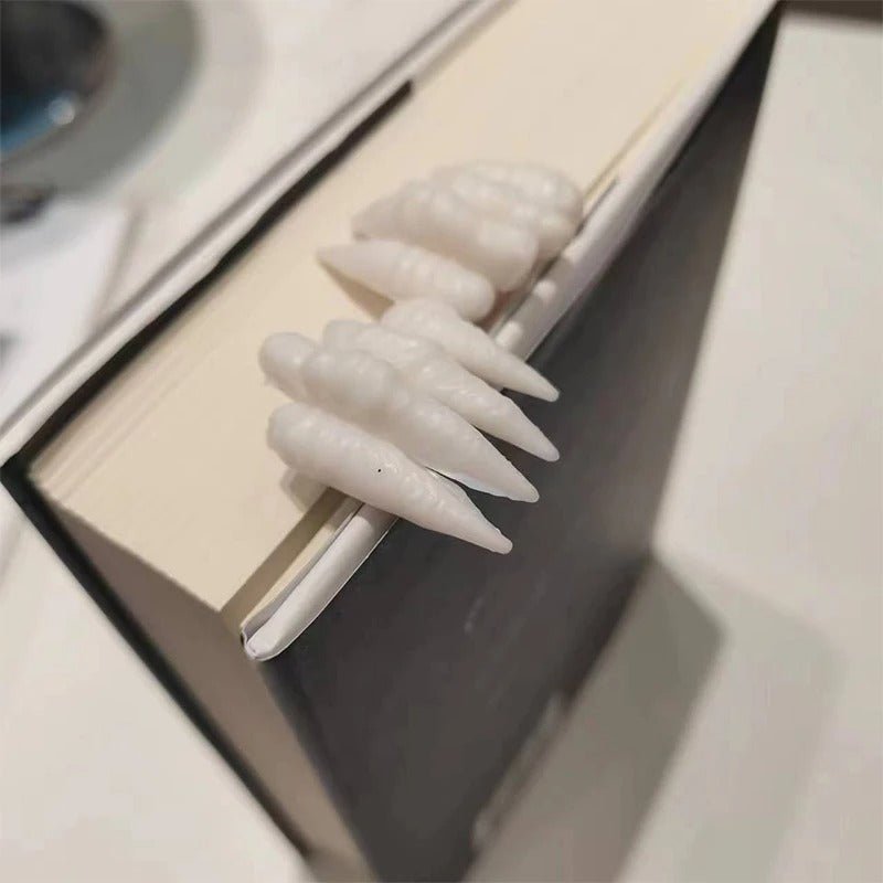Devil's Hand Bookmark - Horror Bookmark for Interior Decoration, Gifts for Book Lovers - Gear Elevation