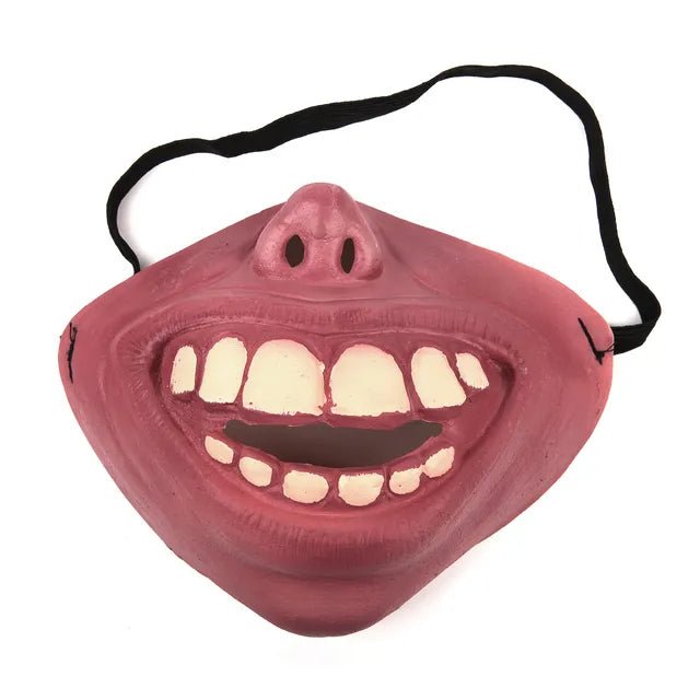 Funny Half Face Horrible Masks - Scary Cosplay Mask Costume for Halloween Party - Gear Elevation