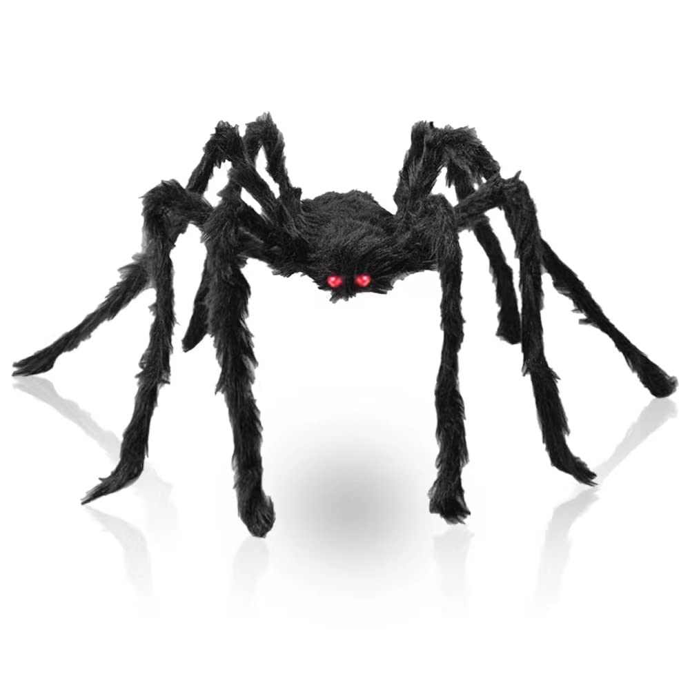 Giant Halloween Spider - Realistic Scary Decor
