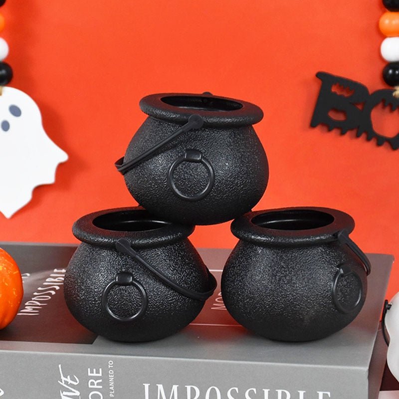 Halloween Candy Cauldron - 6pcs Mini Halloween Candy Bucket Pot - Gear Elevation