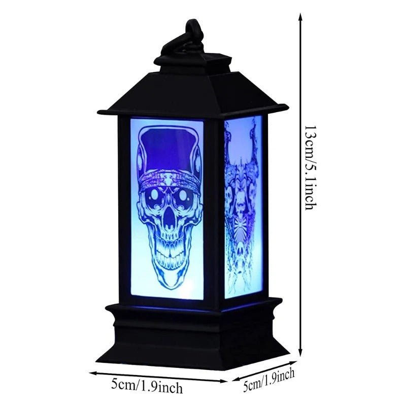 Halloween Decoration Props Lantern Flame - Halloween Lantern with LED Candle