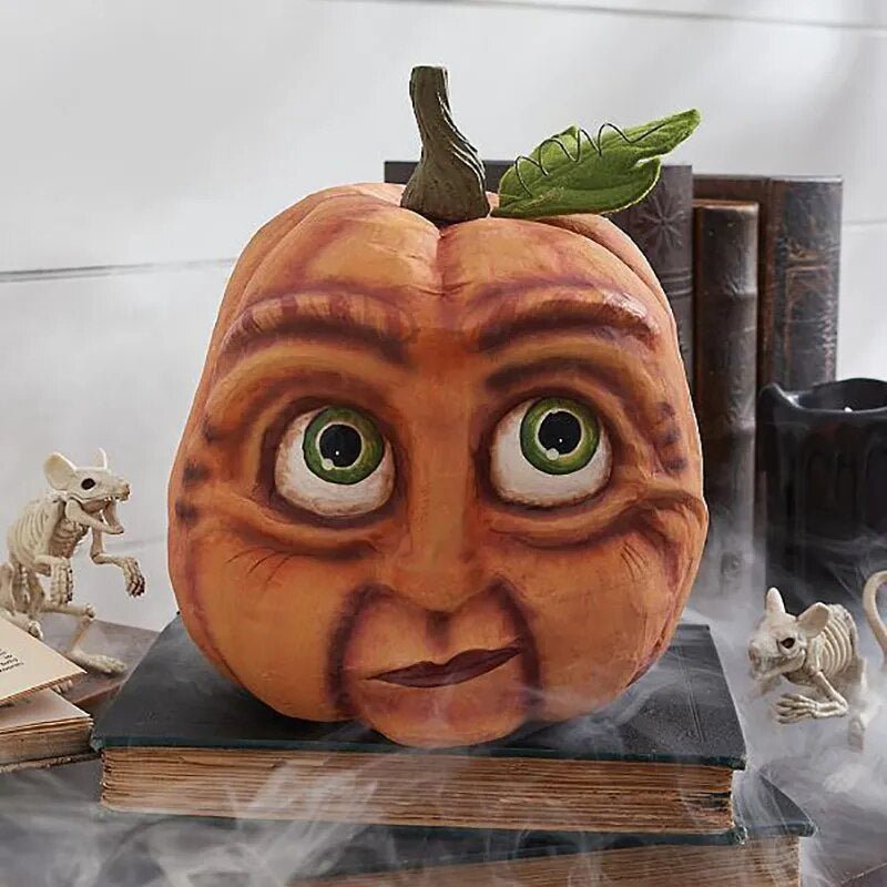 Halloween Pumpkin Outdoor Decoration - Funny Pumpkin Head Home Decoration - Gear Elevation