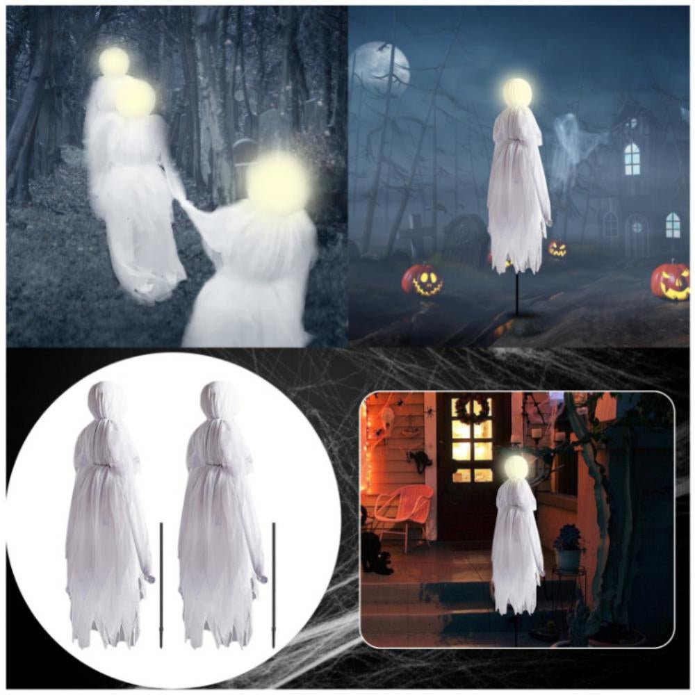 Holding Hands Ghost for Halloween Decoration - Creepy Doll Decoration Garden Stakes - Gear Elevation