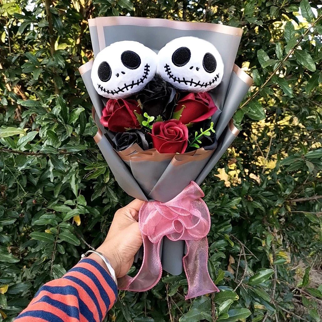 Jack Skellington Bouquet - Halloween Plush Doll Nightmare Before Christmas Bouquet