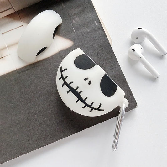 Luminous Skull AirPods Case - Glows in the dark Nightmare Before Christmas Airpods Case