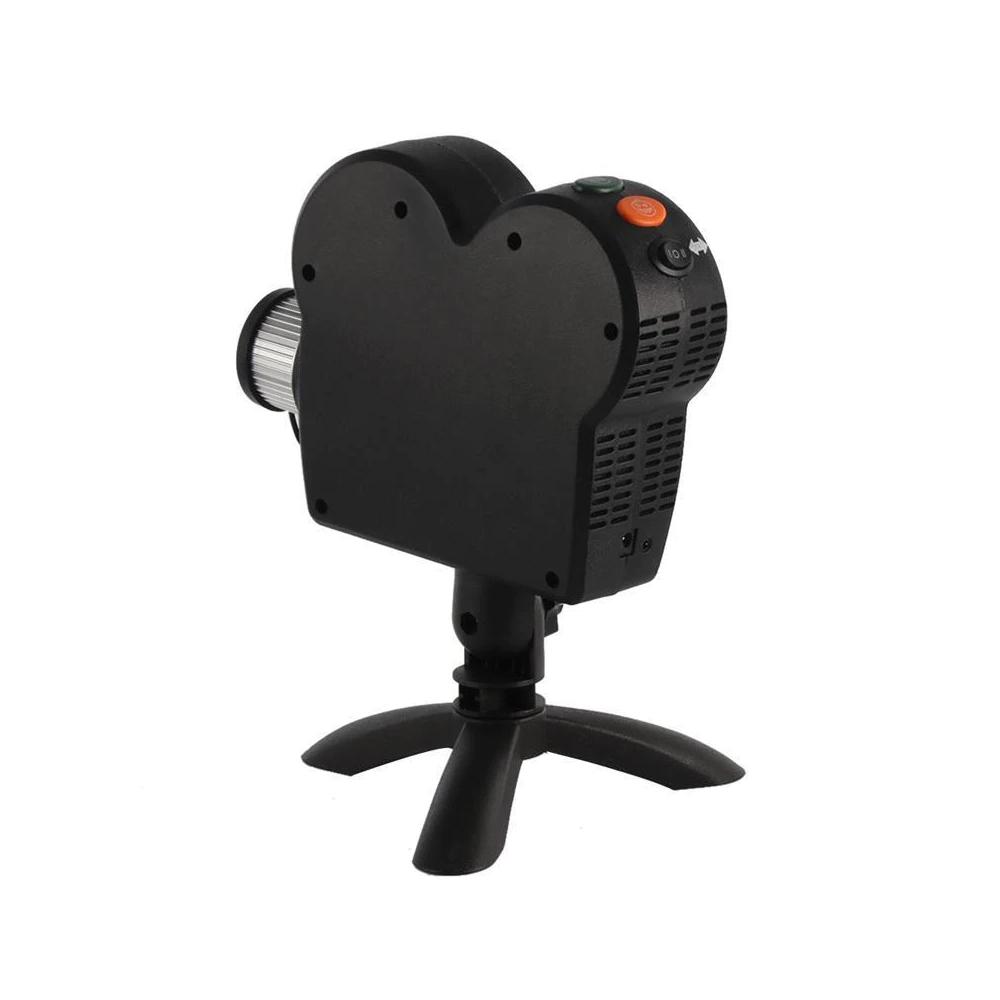 Window Projector with Animated Holiday Season Display - Gear Elevation