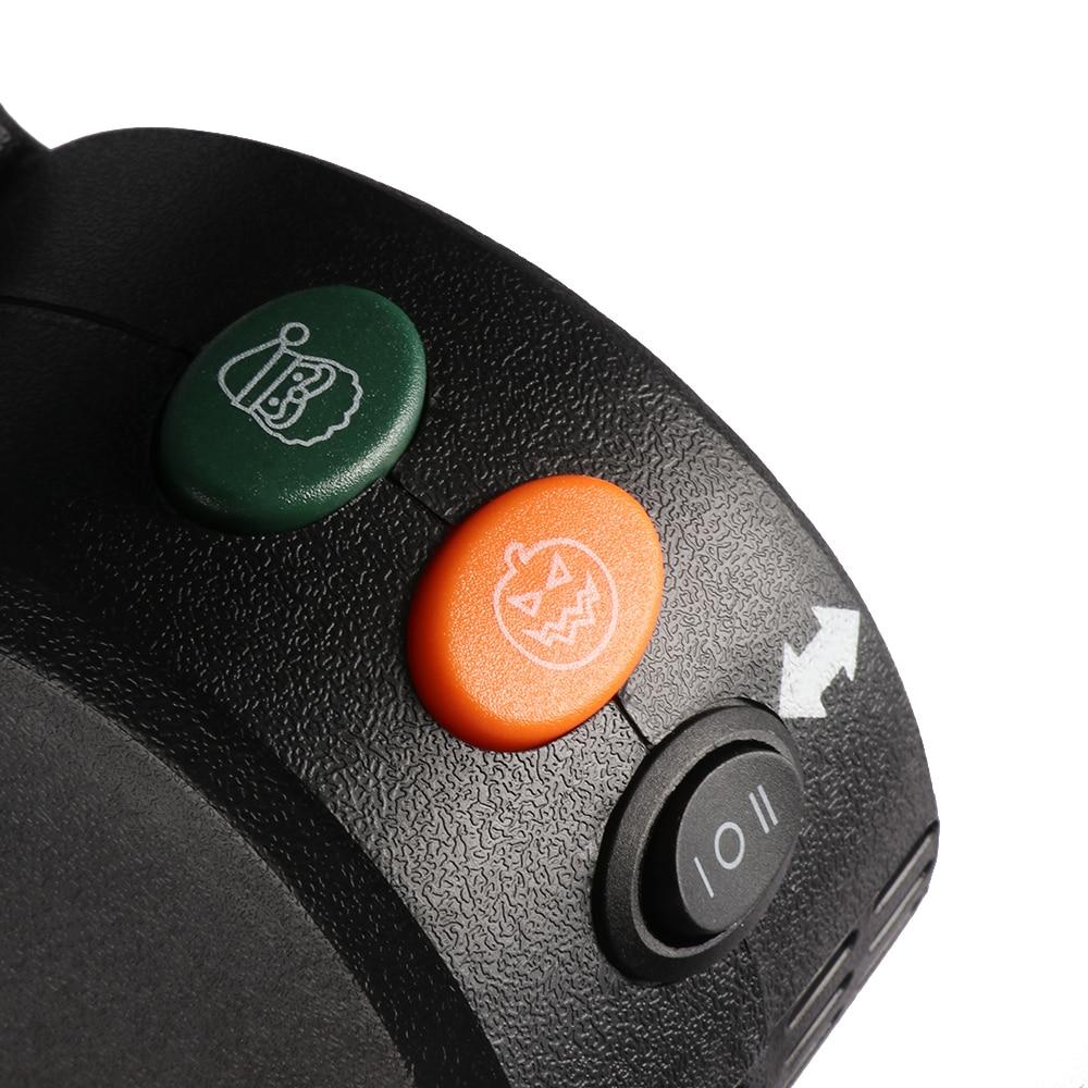 Window Projector with Animated Holiday Season Display - Gear Elevation