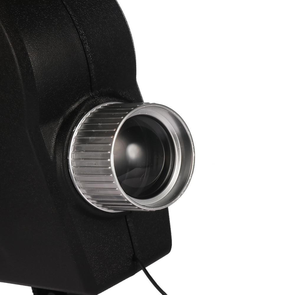 Window Projector with Animated Holiday Season Display - Gear Elevation